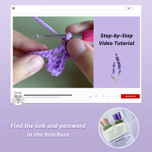 Load image into Gallery viewer, Lavender Crochet Kit Purple