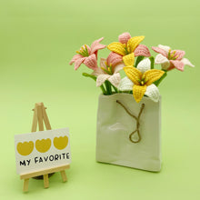 Load image into Gallery viewer, Rain Lily Orchid Crochet Pattern