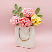 Load image into Gallery viewer, Carnation & Ash Leaf Crochet Kit
