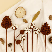 Load image into Gallery viewer, Cotton & Pinecone & Acorn Crochet Pattern