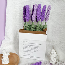 Load image into Gallery viewer, Lavender Crochet Kit Purple