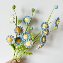 Load image into Gallery viewer, Small Daisy Flower Crochet Pattern