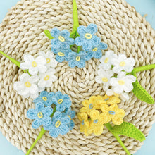 Load image into Gallery viewer, Forget-me-not Vase Crochet Pattern