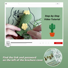 Load image into Gallery viewer, Cactus LOVE Crochet Kit