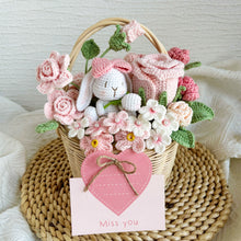 Load image into Gallery viewer, Flower Basket Rabbit