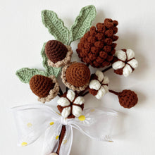 Load image into Gallery viewer, Cotton & Pinecone & Acorn Crochet Pattern