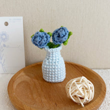 Load image into Gallery viewer, Tiny Flower Vases Crochet Pattern