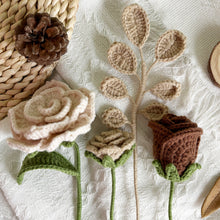 Load image into Gallery viewer, Rose Flower Bouquet Crochet Patterns