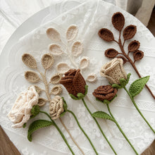 Load image into Gallery viewer, Rose Flower Bouquet Crochet Patterns