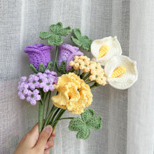 Load image into Gallery viewer, Carnation Flower Bouquet Crochet Patterns