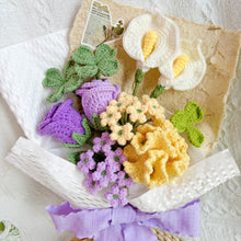 Load image into Gallery viewer, Carnation Flower Bouquet Crochet Patterns