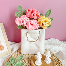 Load image into Gallery viewer, Carnation & Ash Leaf Crochet Kit