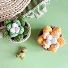 Load image into Gallery viewer, Succulents in Pot Crochet Pattern