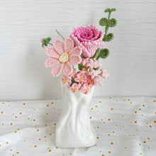 Load image into Gallery viewer, Crochet Flowers Pink