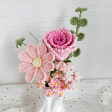Load image into Gallery viewer, Crochet Flowers Pink