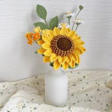 Load image into Gallery viewer, Crochet Flowers Yellow