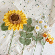 Load image into Gallery viewer, Crochet Flowers Yellow