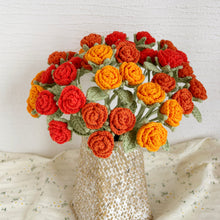 Load image into Gallery viewer, Bubble Rose Crochet Pattern