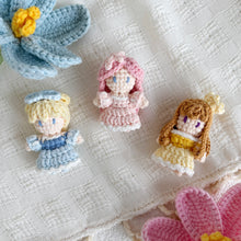 Load image into Gallery viewer, Three Little Princesses Crochet Pattern