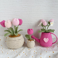 Load image into Gallery viewer, Strawberry Watering Can Crochet Pattern