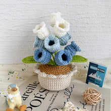 Load image into Gallery viewer, Lily of the Valley Flowerpot Crochet Pattern