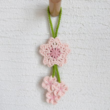 Load image into Gallery viewer, Hanging Sakura Crochet Pattern