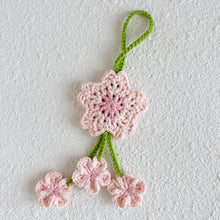 Load image into Gallery viewer, Hanging Sakura Crochet Pattern
