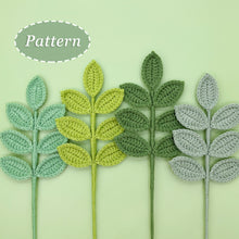 Load image into Gallery viewer, Ash Leaf Crochet Pattern