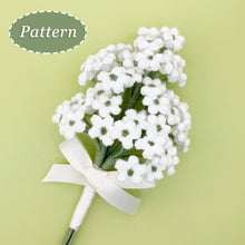 Load image into Gallery viewer, Baby Breath Flower Crochet Pattern