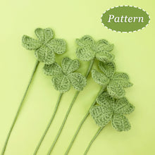 Load image into Gallery viewer, Clover Crochet Pattern