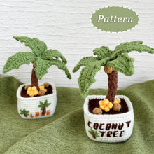Load image into Gallery viewer, Coconut Tree Crochet Pattern