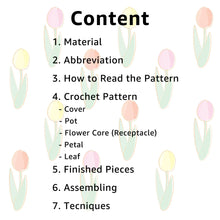 Load image into Gallery viewer, Daisy Flowerpot Crochet Pattern