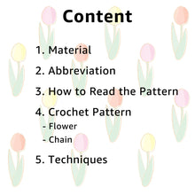 Load image into Gallery viewer, Spring Bloom Crochet Pattern