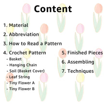 Load image into Gallery viewer, String of Daisies Crochet Pattern