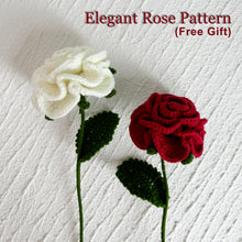 Load image into Gallery viewer, 13in1 Flower Crochet Pattern Bouquet