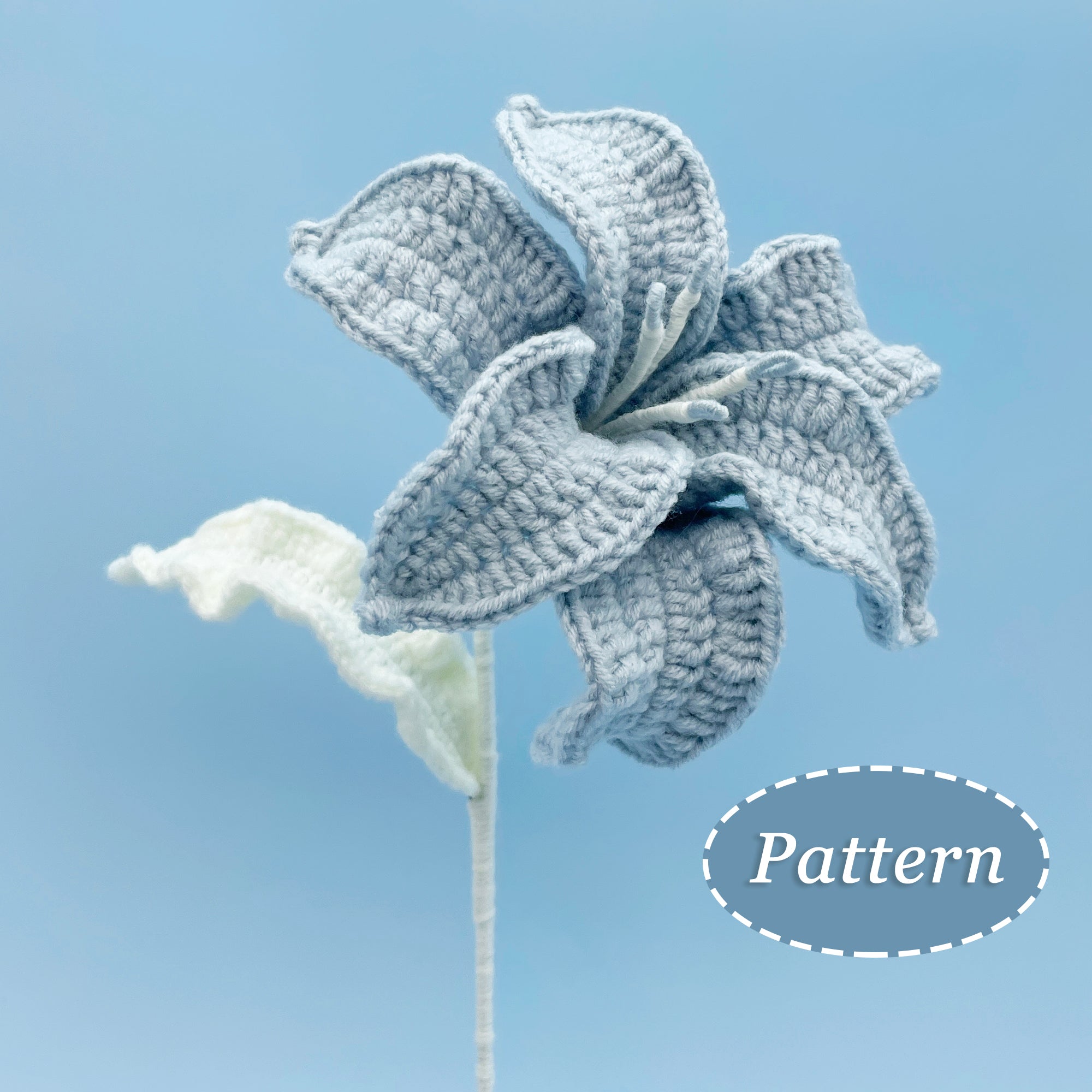 lily flower crochet Wavy Lily Flower Crochet Pattern – Lily's Lyric