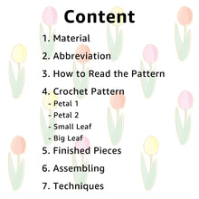 Load image into Gallery viewer, Pansy Flower Crochet Pattern