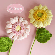 Load image into Gallery viewer, Sunflower Crochet Pattern