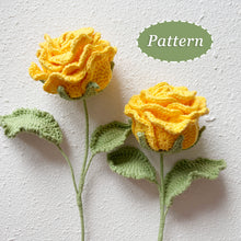 Load image into Gallery viewer, Lafite Rose Crochet Pattern