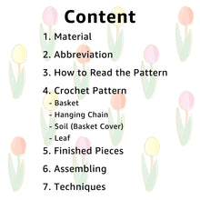 Load image into Gallery viewer, Tiny Pothos Monstera Crochet Pattern