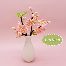 Load image into Gallery viewer, Sakura Flower Crochet Pattern