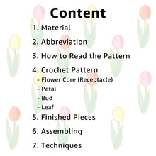 Load image into Gallery viewer, Small Daisy Flower Crochet Pattern