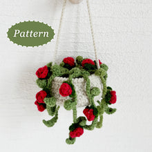 Load image into Gallery viewer, String of Roses Crochet Pattern