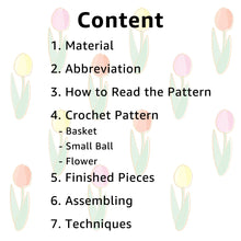 Load image into Gallery viewer, Wisteria Flower Crochet Pattern