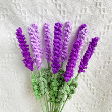 Load image into Gallery viewer, Lavender Flower Crochet Pattern