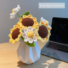 Load image into Gallery viewer, Sunflower & Daisy Flower Crochet Kit
