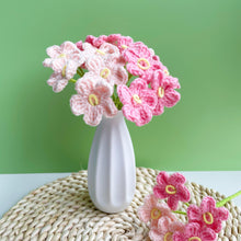 Load image into Gallery viewer, Forget-Met-Not Flower Crochet Pattern
