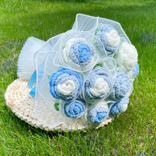 Load image into Gallery viewer, Rose Flower Crochet Pattern