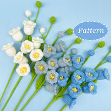 Load image into Gallery viewer, Lily of The Valley Flower Crochet Pattern