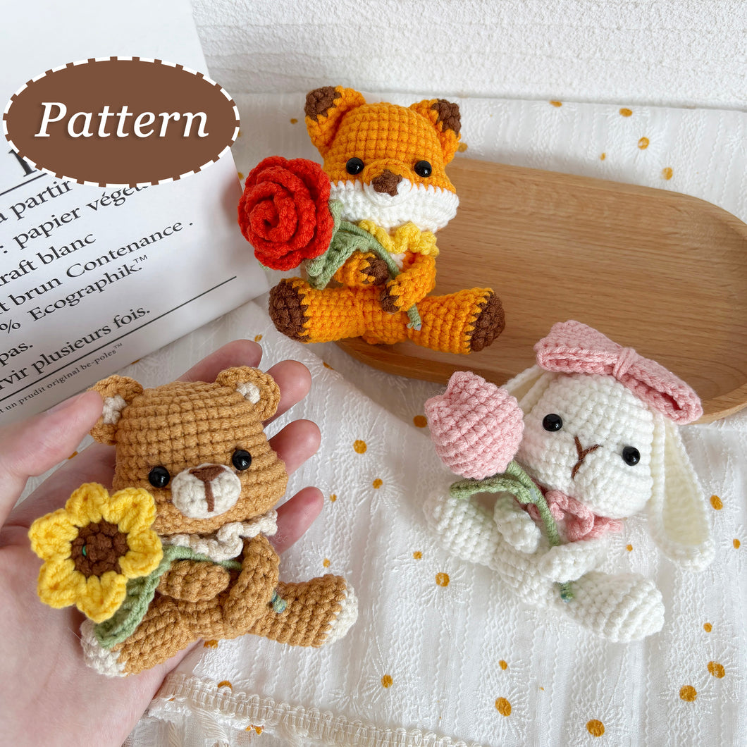 Flowers&Friends Crochet Pattern
